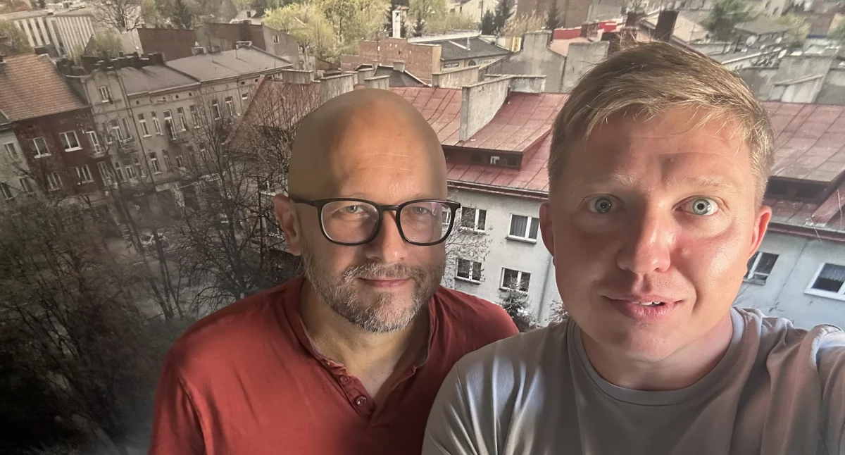 Na zdjęciu: Andrzej Andrysiak i Paweł Aulich
