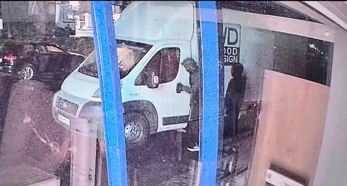 Na zdjęciu: Bus został skradziony w nocy