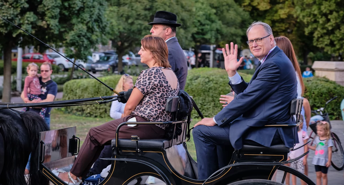 Na zdjęciu: Prezydent w Makó, fot. Facebook/Radomsko Miasto Otwarte