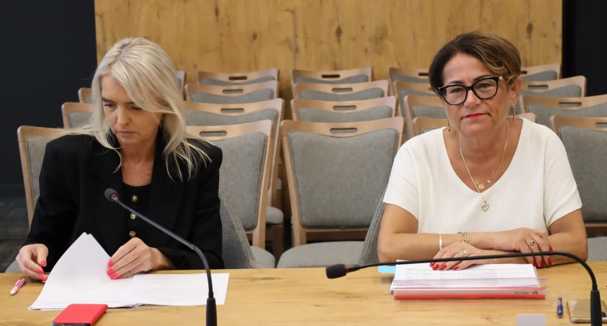 Na zdjęciu: Katarzyna Dudek i Mariola Wypych, fot. Facebook/Radomsko Miasto Otwarte