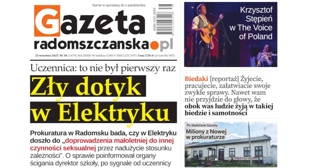 Na zdjęciu: Okładka najnowszego wydania Gazety
