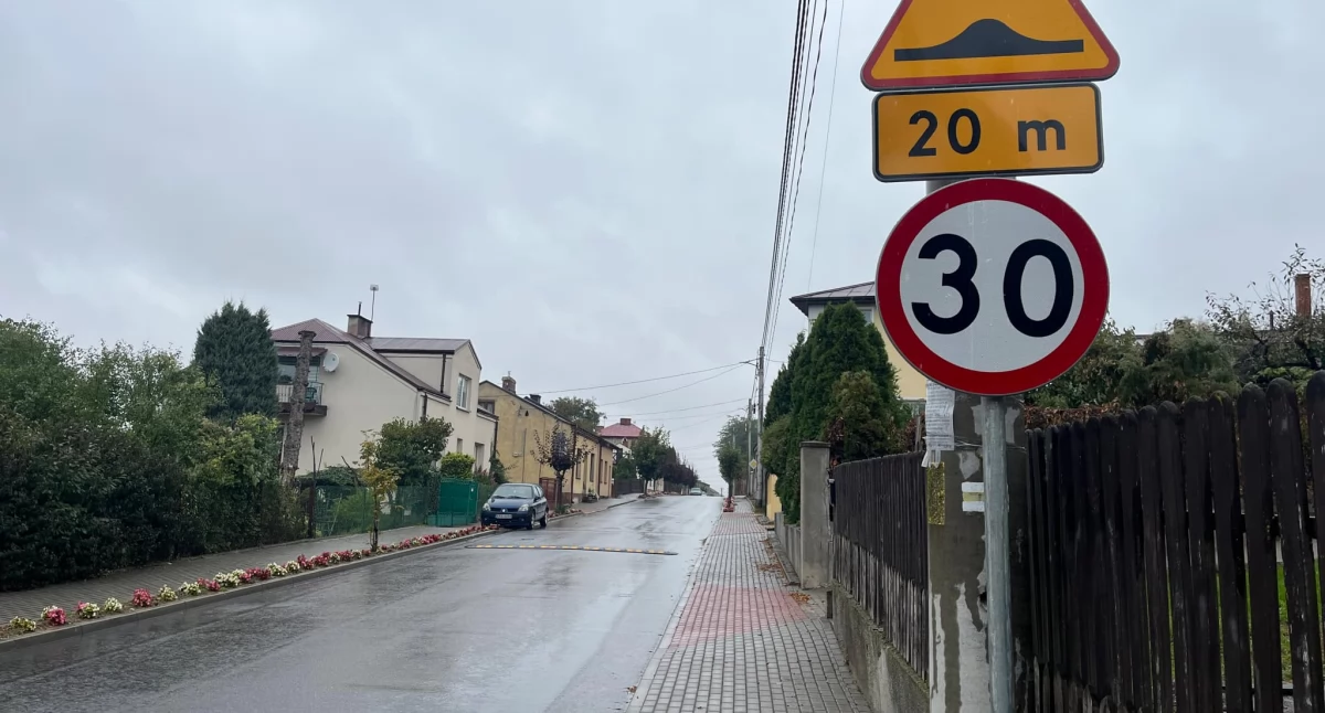 Na zdjęciu: ulica w Przedborzu, fot. Urząd Miejski w Przedborzu