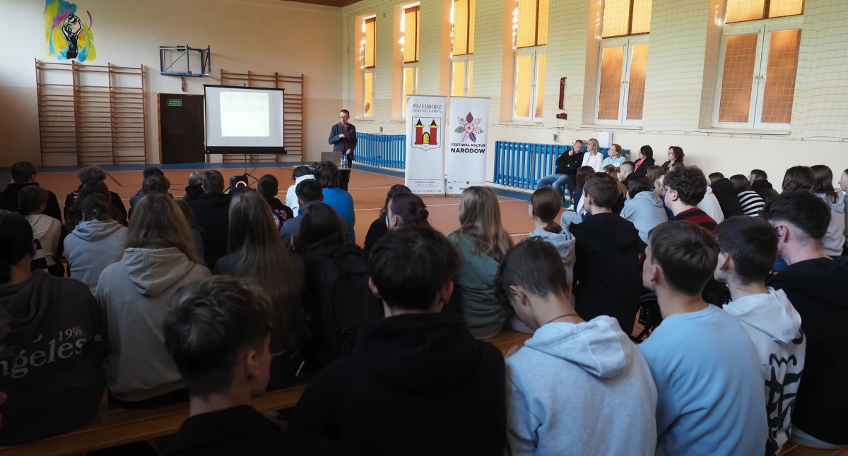 Na zdjęciu: spotkanie poświęcone wielokulturowej historii ziemi przedborskiej, fot. Urząd Miejski w Przedborzu