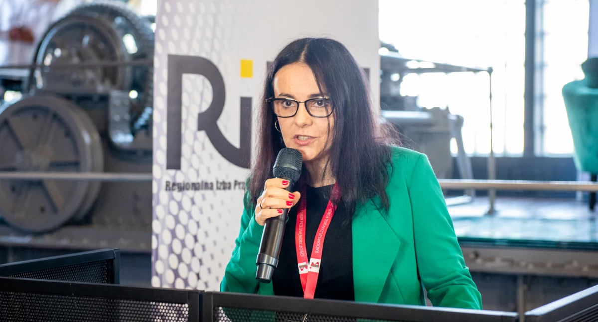 Na zdjęciu Dorota Krajewska-Trajdos, prezes Rady Regionalnej Izby Przemysłowo-Handlowej