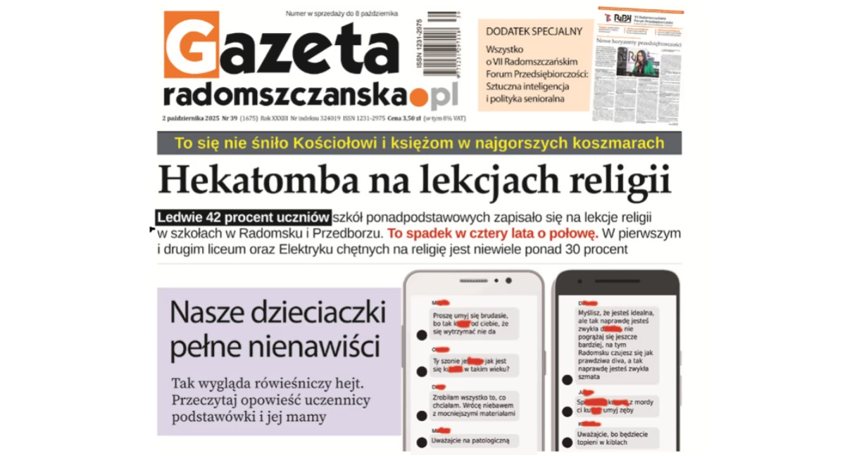 Na zdjęciu: Okładka najnowszego wydania