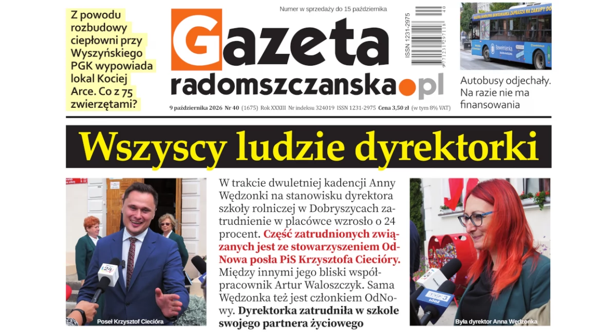Na zdjęciu: Okładka najnowszego wydania