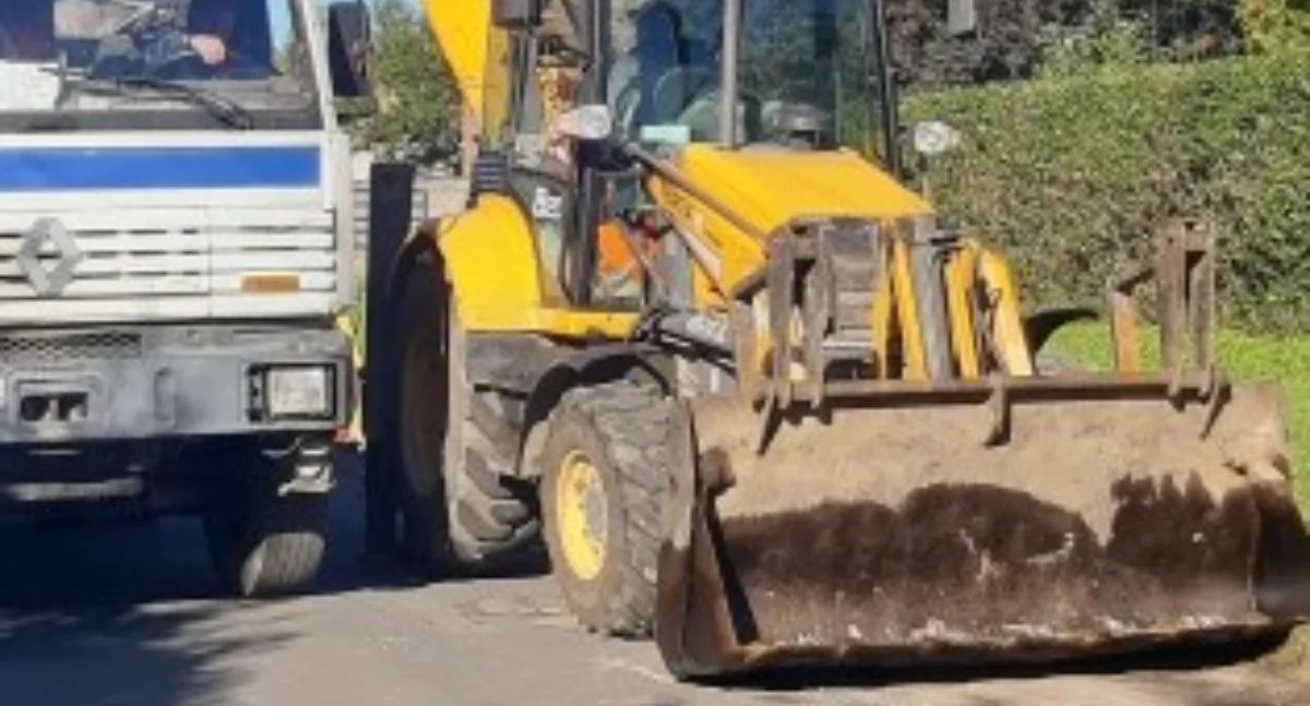 Na zdjęciu: Sprzęt drogowy, fot. Facebook/Radomsko Miasto Otwarte