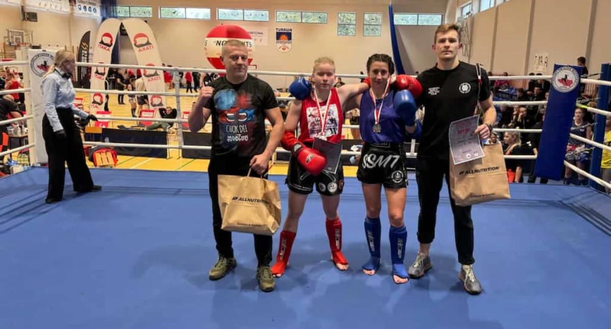 Na zdjęciu: Puchar Polski w Muaythai wywalczyła Natalia Dudek, fot. Marek Wyciszkiewicz
