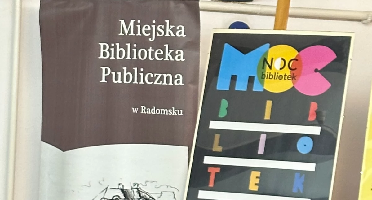 Na zdjęciu: Noc Bibliotek to ogólnopolska akcja, która również w Radomsku cieszy się dużym zainteresowaniem