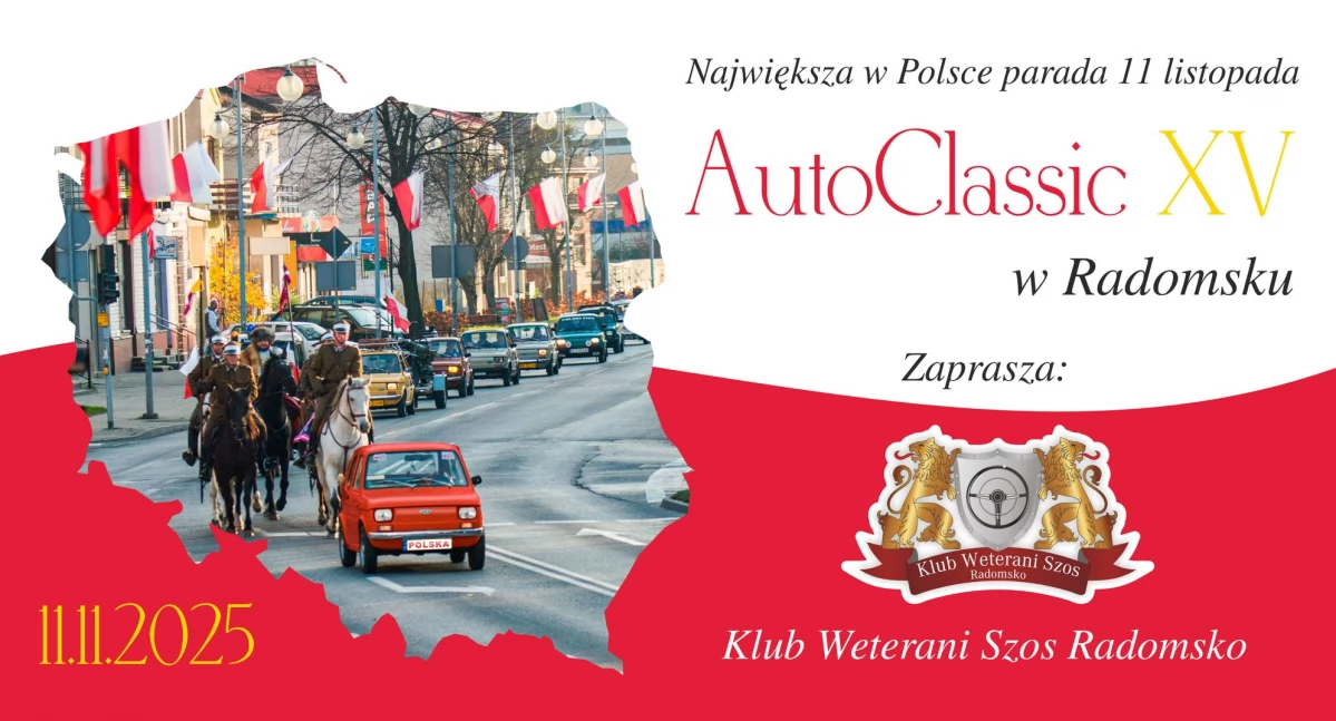 ?Na zdjęciu: Plakat, fot. Facebook/Klub Weterani Szos Radomsko 