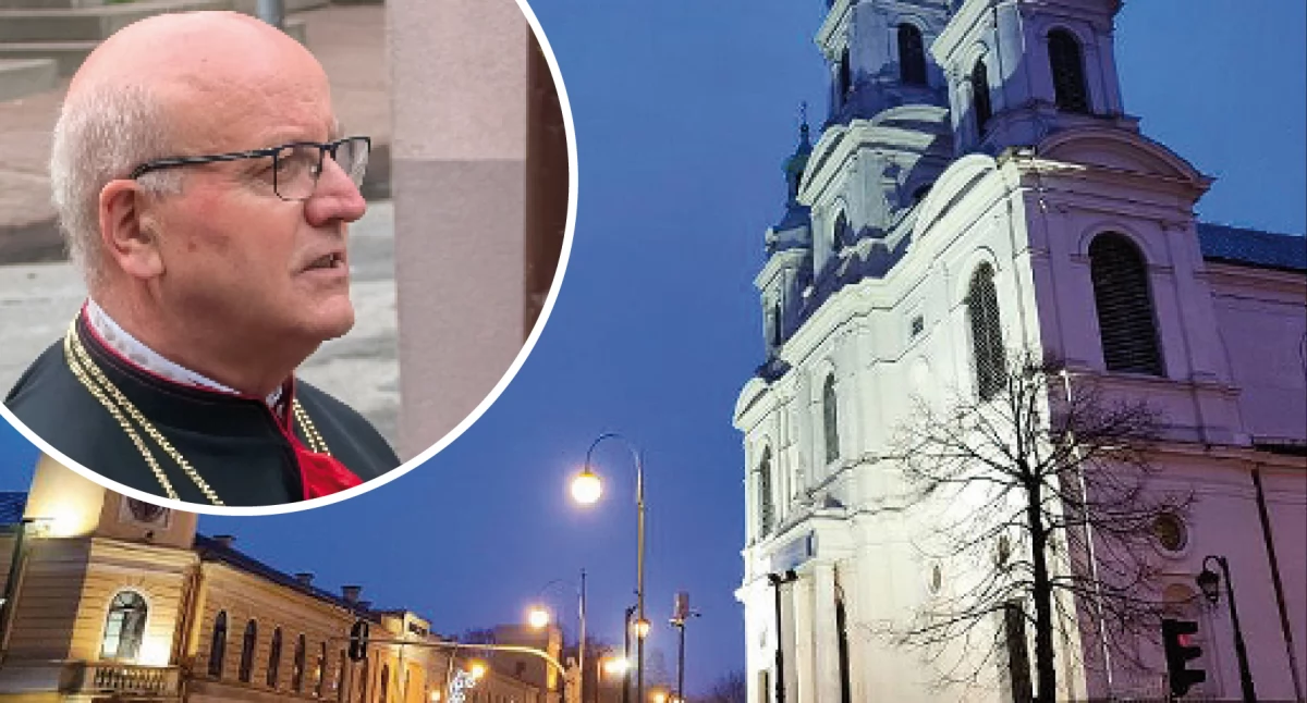 Na zdjęciu proboszcz parafii św. Lamberta Antoni Arkit 