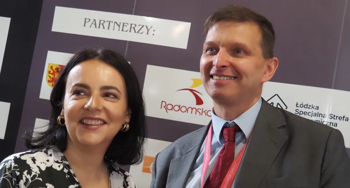 Na zdjęciu: Prezes RIPH-u Dorota Krajewska Trajdos i gość specjalny Marek Zuber