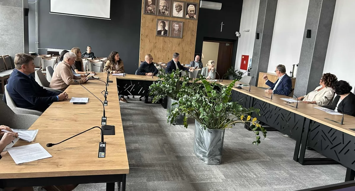 Na zdjęciu: Spotkanie prezydenta z przedsiębiorcami