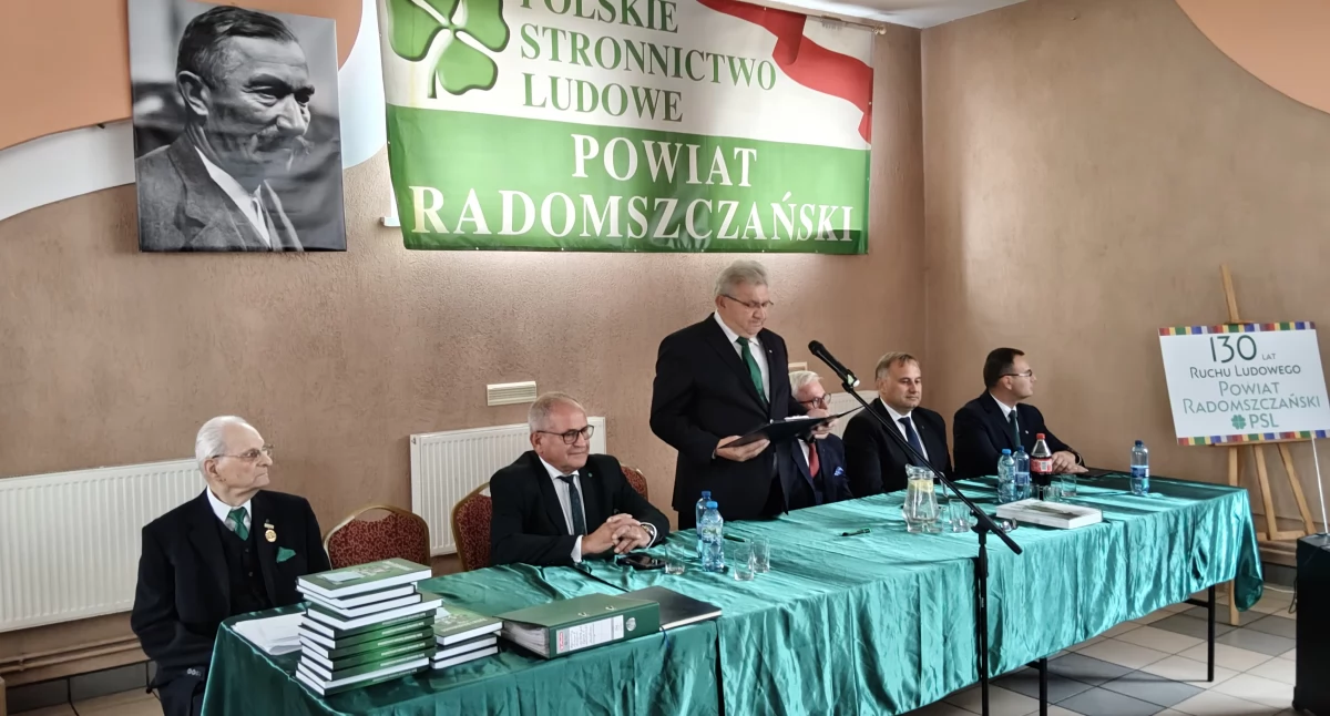 Na zdjęciu: Podczas uroczystości dużo miejsca poświęcono Czesławowi Leszczyńskiemu, nestorowi powiatowego ruchu ludowego 