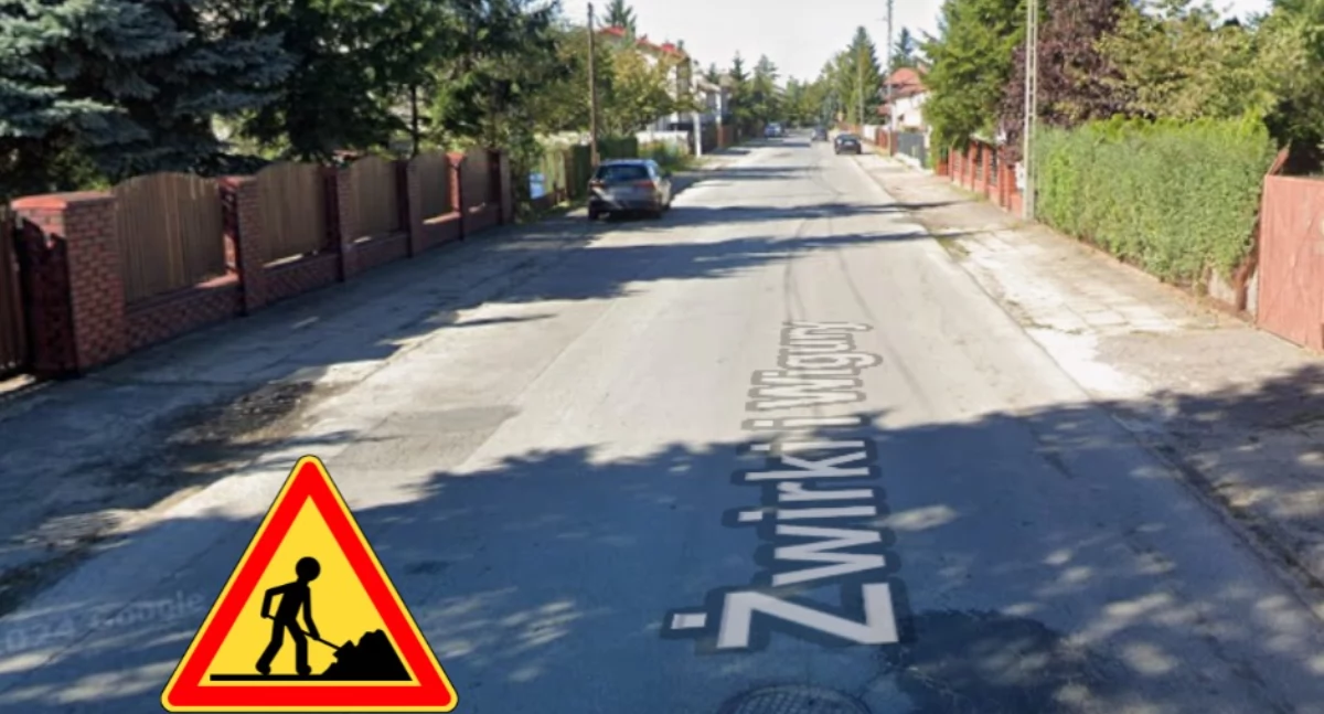 Na zdjęciu: Rusza przebudowa ul. Żwirki, fot. Facebook/Radomsko Miasto Otwarte