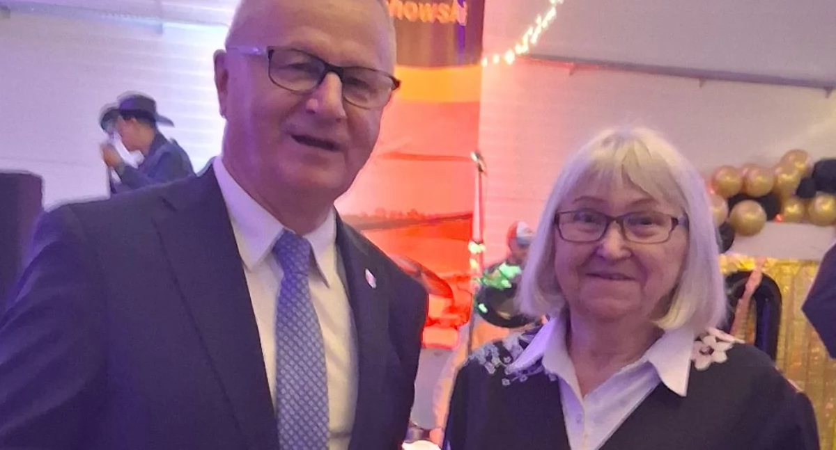 Na zdjęciu: Włodzimierz Skalik i Edmunda Bodanka