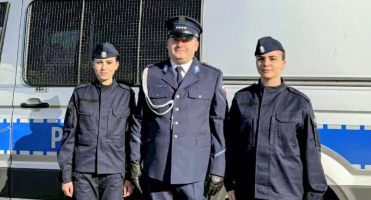 Na zdjęciu: Ślubowanie odbyło się w Łodzi, fot. KPP Radomsko