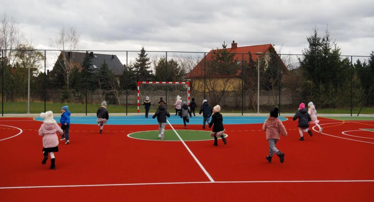 Na zdjęciu: Boisko wielofunkcyjne na Gliniankach oficjalnie udostępniono 28 marca 2024 roku