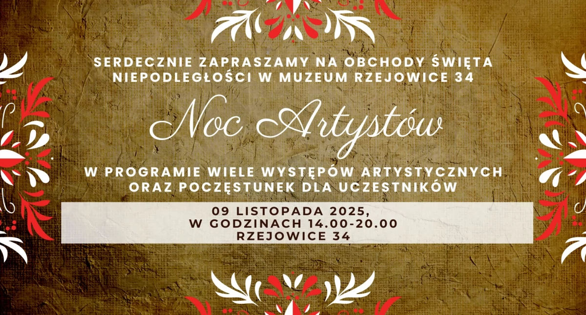 Na zdjęciu: Plakat, fot. Facebook/Muzeum Rzejowice 34 