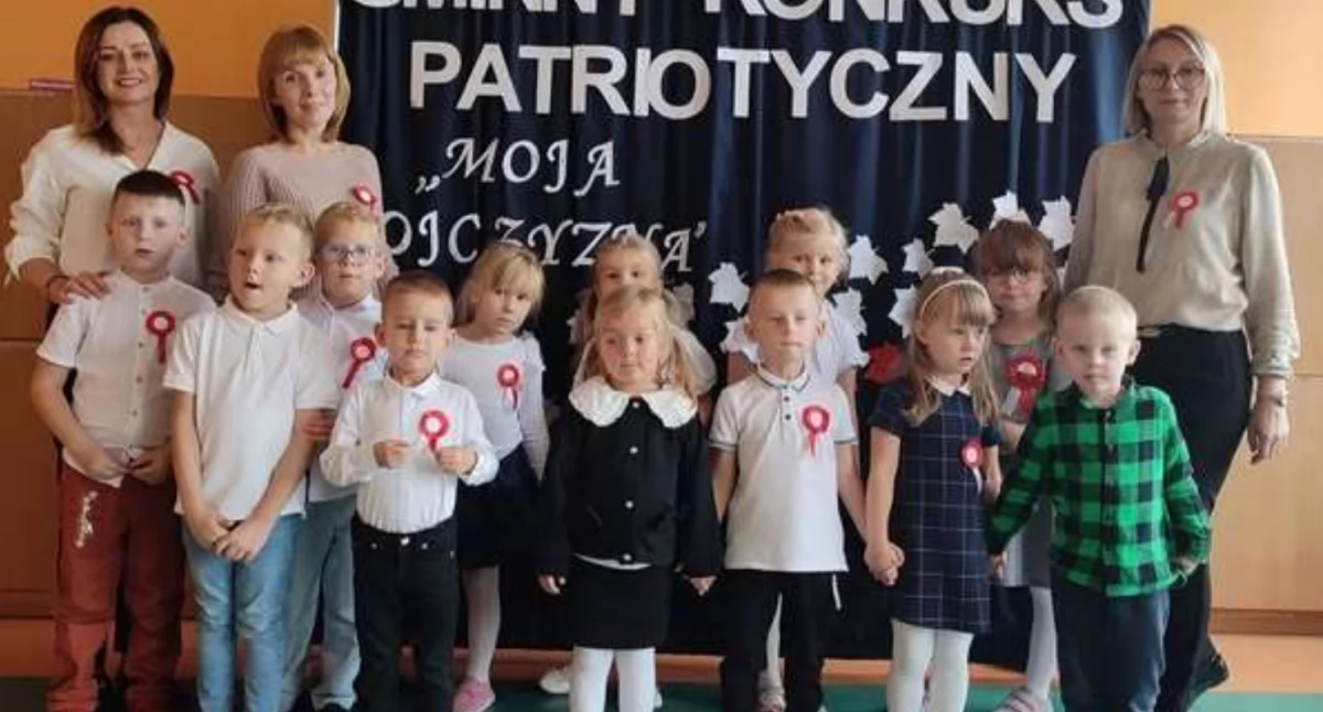 Na zdjęciu: gminny konkurs patriotyczny organizowany przez Gminną Bibliotekę Publiczną w Lgocie Wielkiej w 2024 roku, fot. Biuletyn Informacji Publicznej Gminy Lgota Wielka