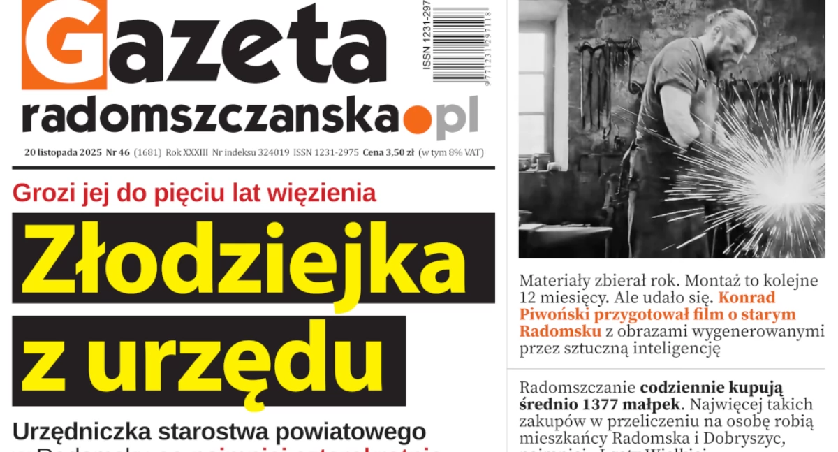 Na zdjęciu: Okładka najnowszego wydania