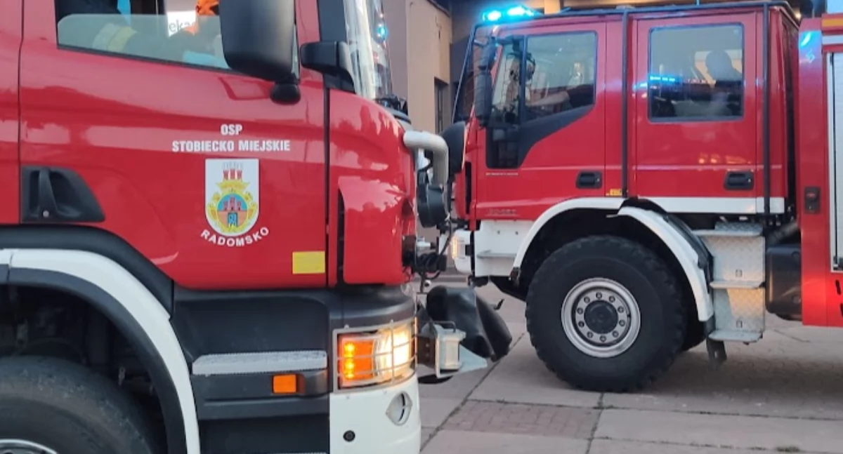 Na zdjęciu: Wóz straży pożarnej, fot. ilustracyjne