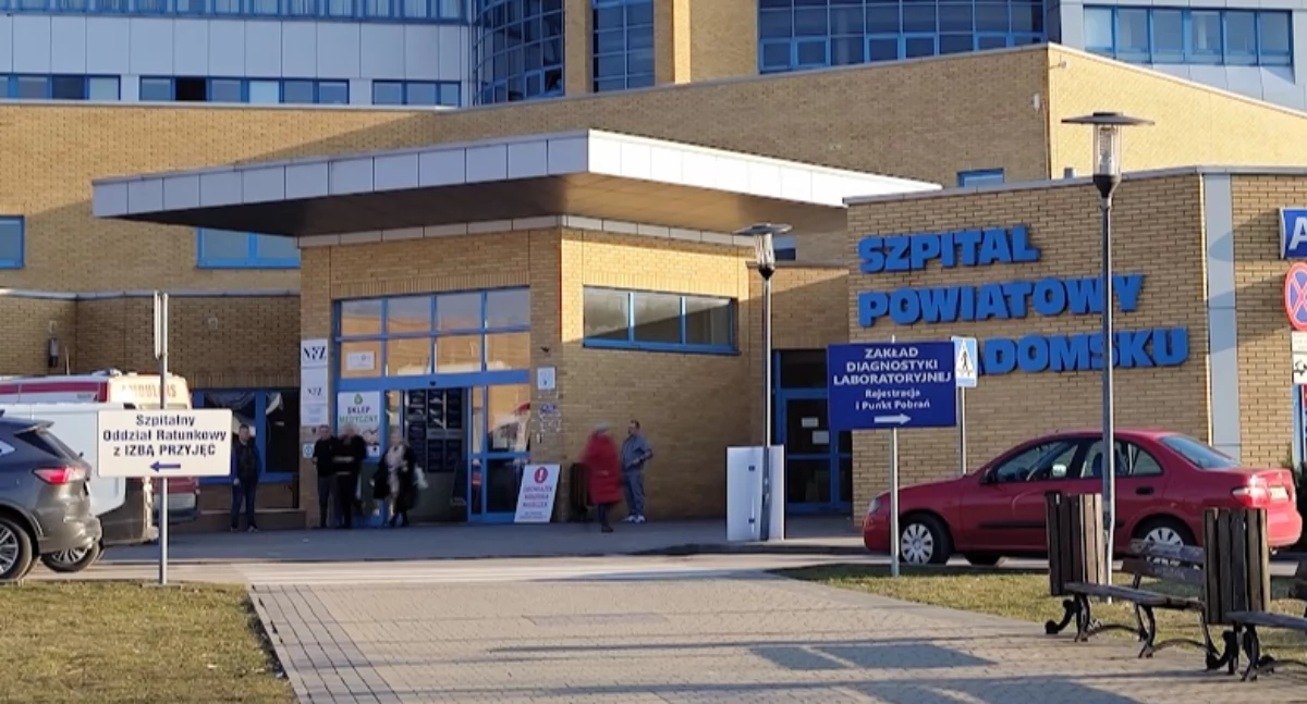 Na zdjęciu: Szpital Powiatowy w Radomsku