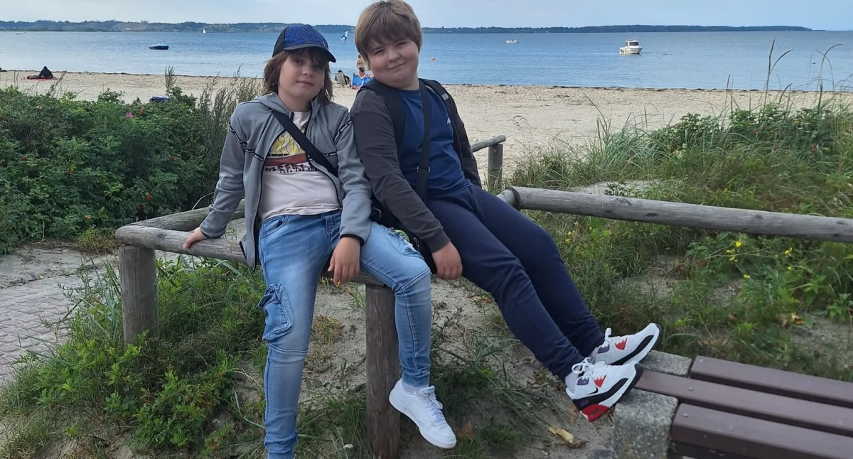 Na zdjęciu: Antoni i Julian Łojek, fot. Facebook/Kasia Bielińska-Łojek 
