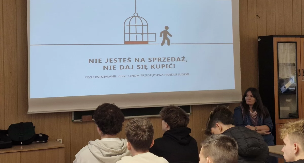 Na zdjęciu: Wyjątkowa lekcja w Elektryku, fot. Facebook/ZSE-E w Radomsku 