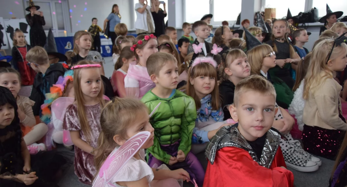 Na zdjęciu: Dzieci z kilku placówek bawiły się doskonale, fot. Facebook/Radomsko Miasto Otwarte