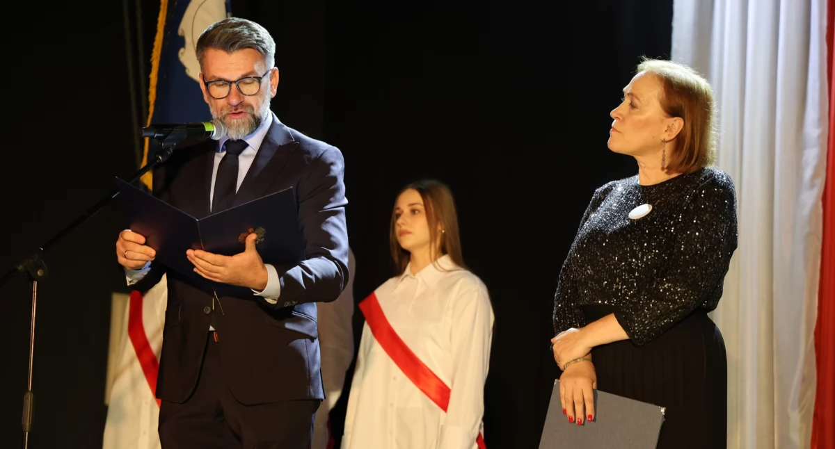 Na zdjęciu: Gala odbyła się w MDK, fot. Facebook/Powiat Radomszczański