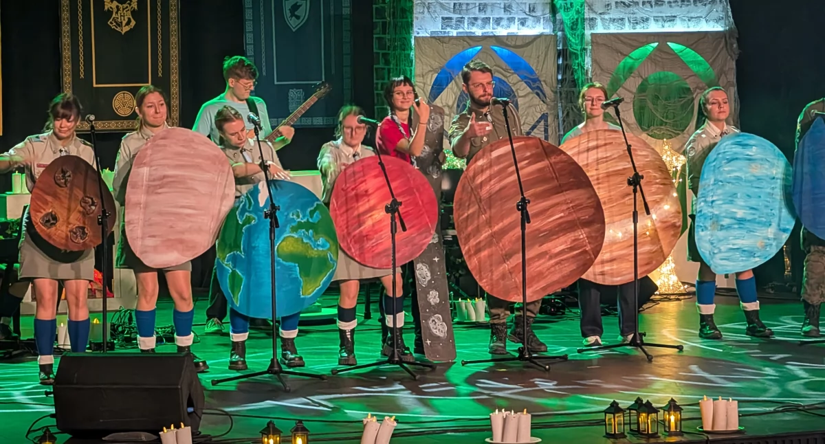 Na zdjęciu: Występują laureaci festiwalu