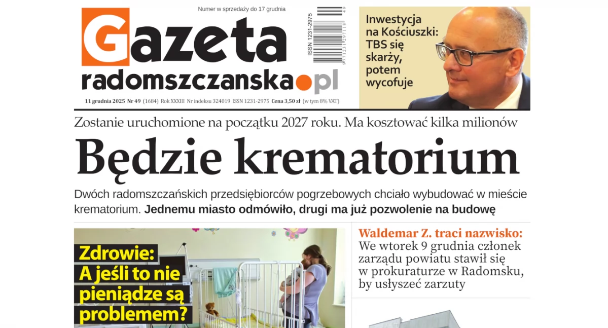 Na zdjęciu: Okładka najnowszego wydania