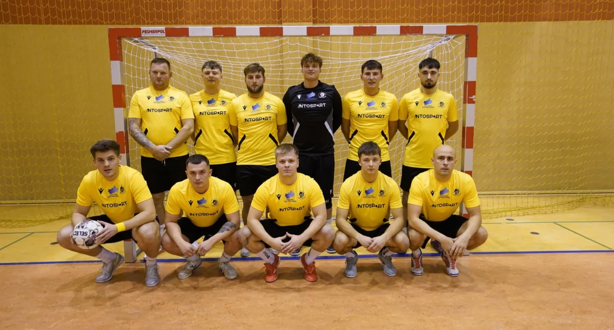 Na zdjęciu: Słupia F Team, lider rozgrywek