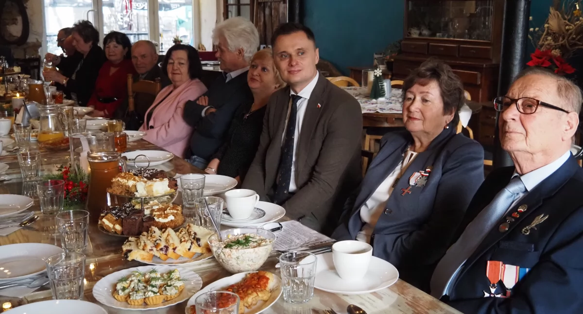 Na zdjęciu: Szczególne spotkanie wigilijne