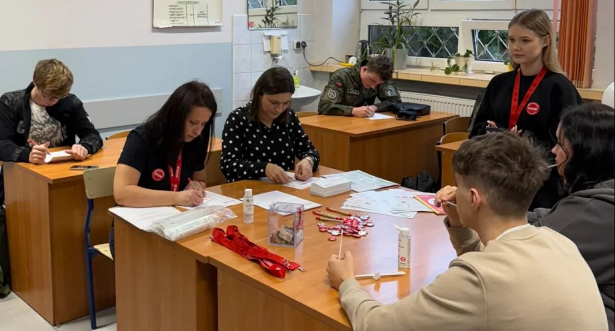 Na zdjęciu: Komórkomania w Drzewniaku
