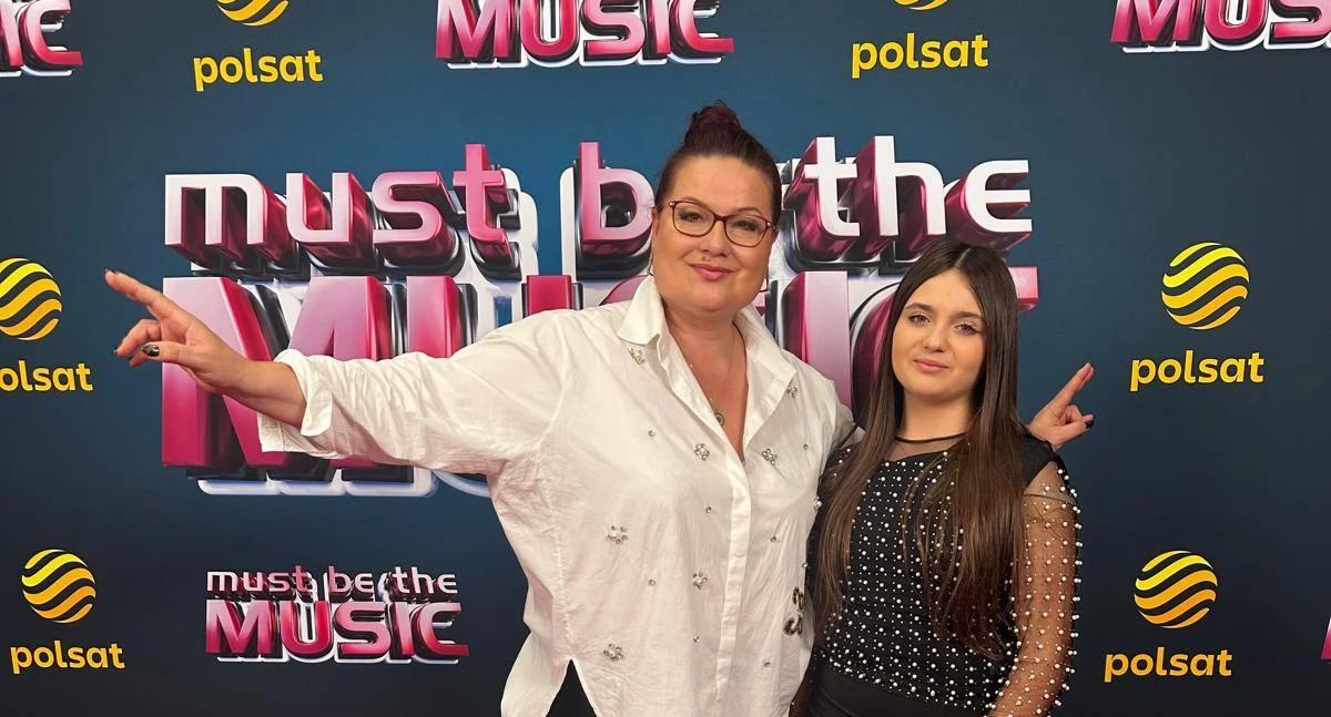 Na zdjęciu Violetta Ojrzyńska ze swoją podopieczną Kornelią Woźniak, występującą w programie „Must Be The Music