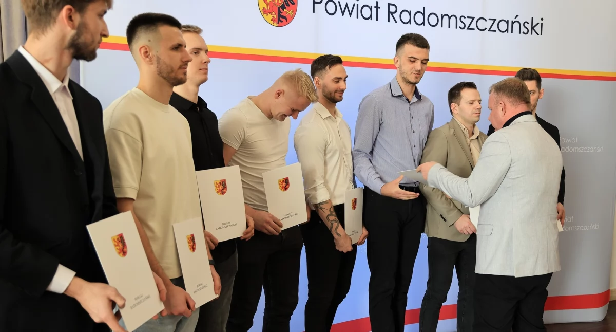 Na zdjęciu: To był udany rok dla sportowców, fot. Facebook/Powiat Radomszczański