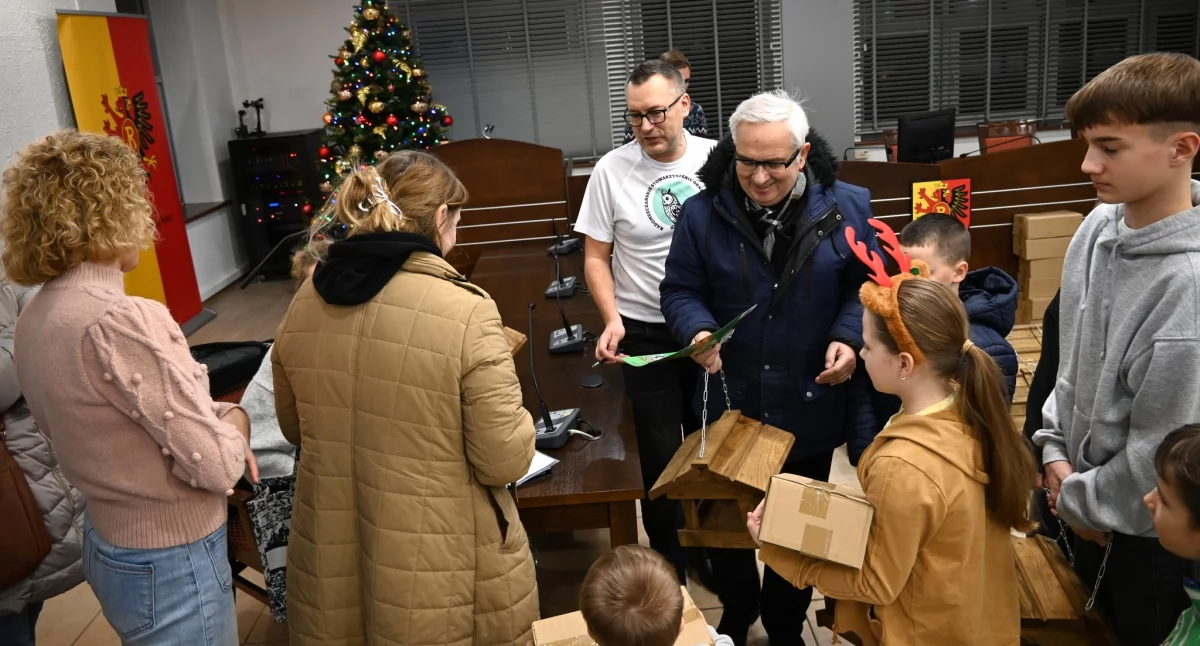 Na zdjęciu: Chętnych było wielu, fot. Facebook/Powiat Radomszczański