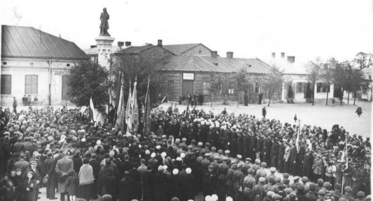 Na zdjęciu Kamieńsk sprzed lat, fot. UM Kamieńsk