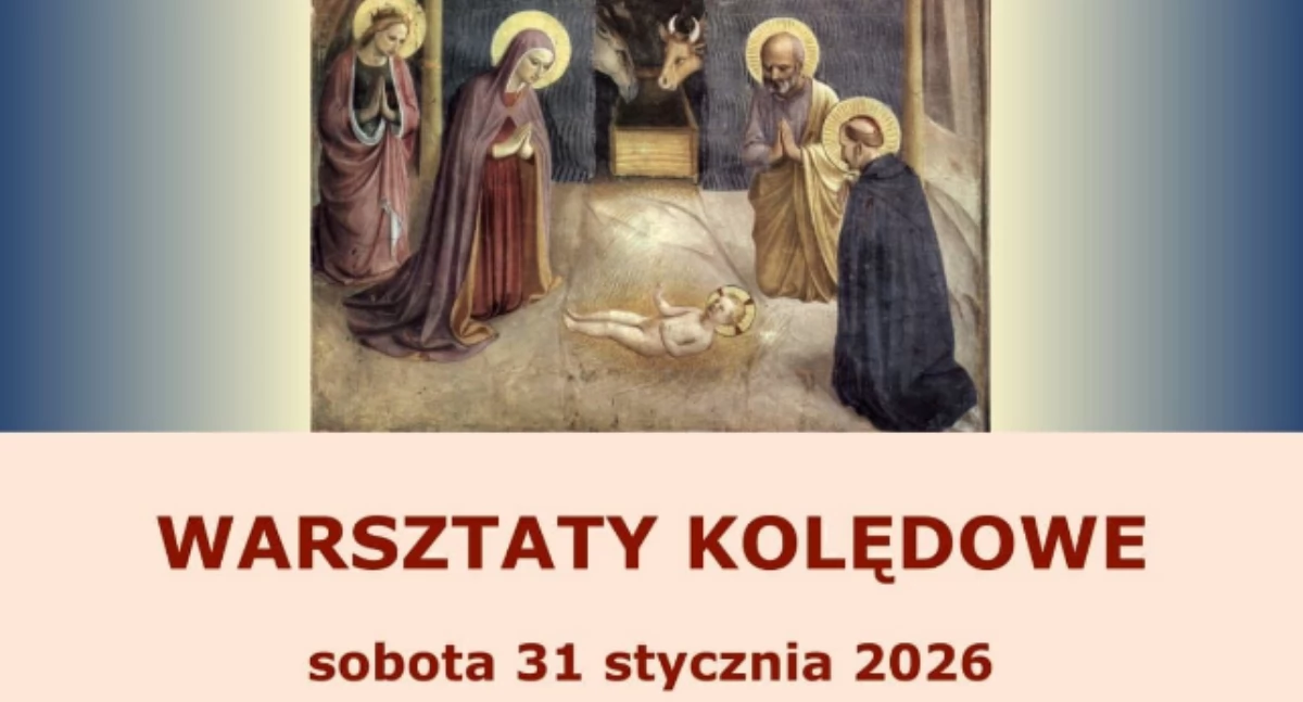 Na zdjęciu zaproszenie na warsztaty