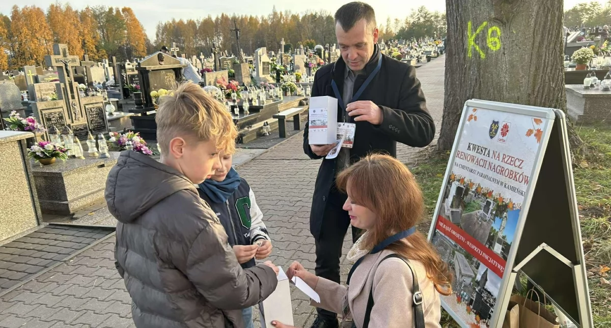 Na zdjęciu: W Kamieńsku zebrano prawie 11 i pół tys. zł
