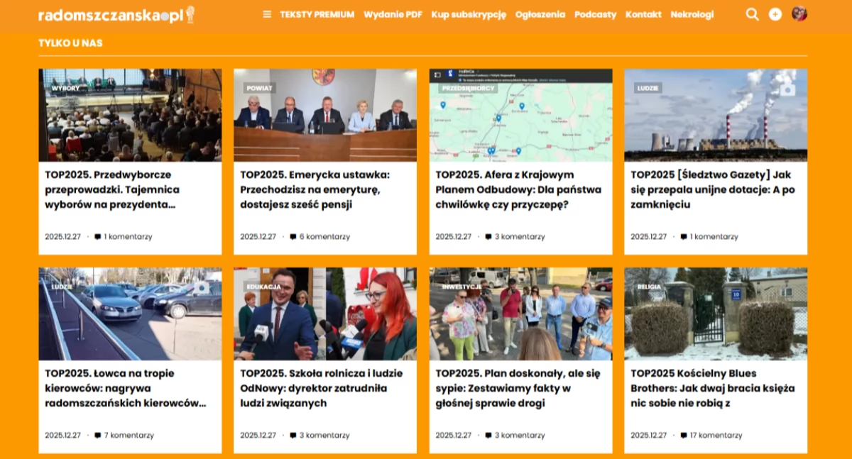 Na zdjęciu: Portal radomszczanska.pl