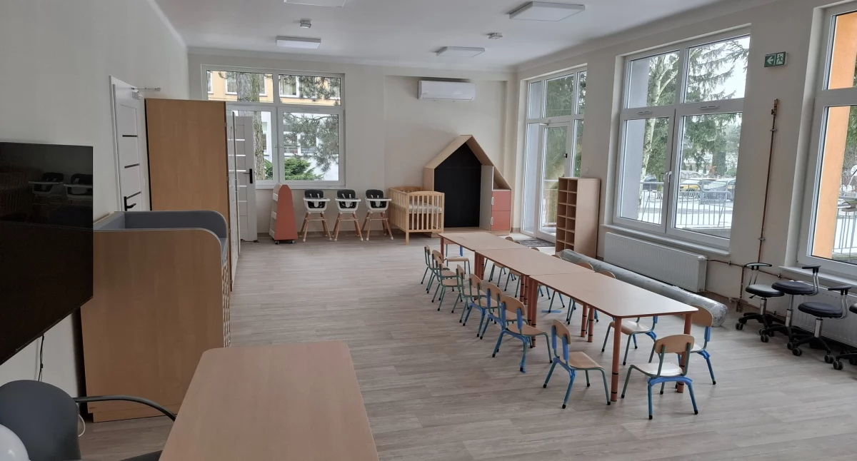 Na zdjęciu: Do żłobka przyjętych zostanie 20 dzieci, fot. Facebook/UG Kodrąb