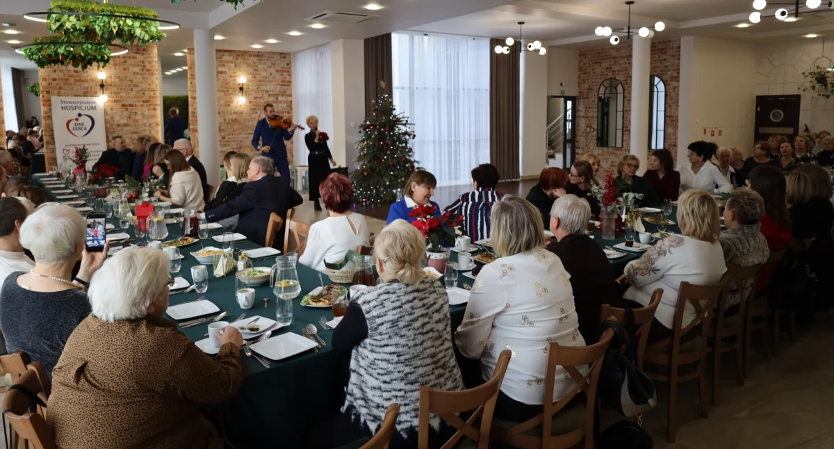 Na zdjęciu: Spotkanie odbyło się w restauracji Oranżeria, fot. Facebook/Radomsko Miasto Otwarte