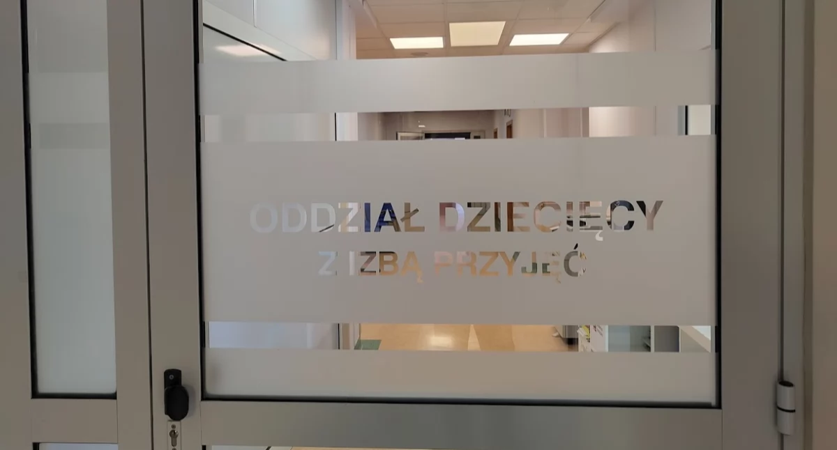 Na zdjęciu: Sprzęt trafi na oddział dla dzieci