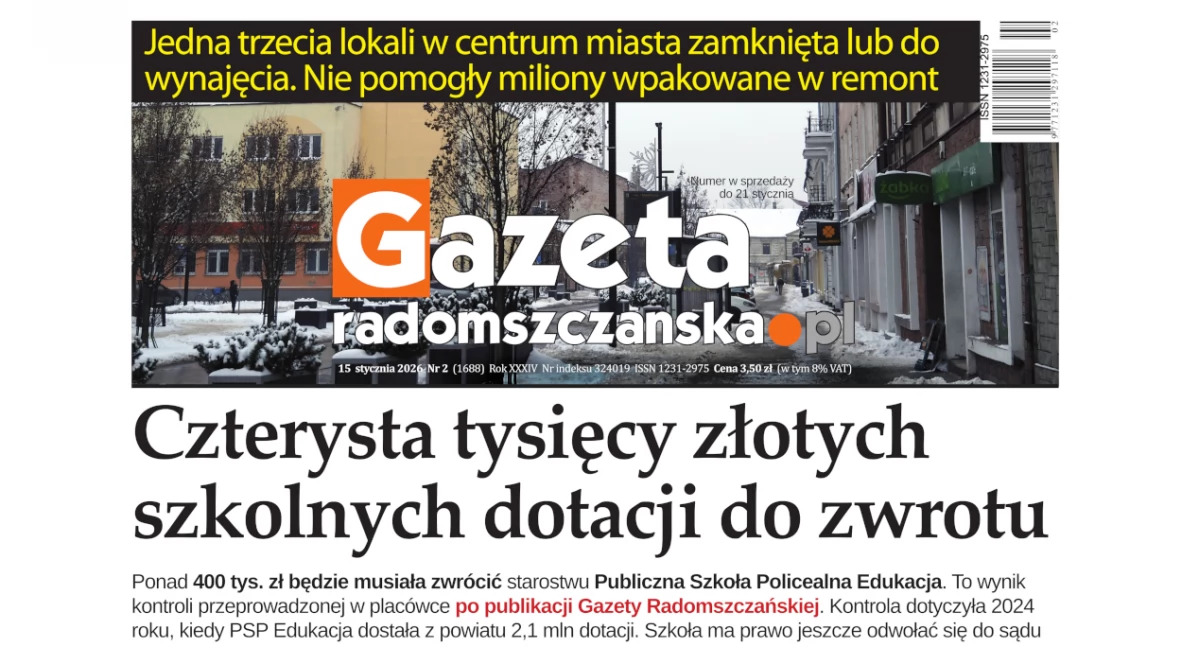 Na zdjęciu: Okładka najnowszego wydania