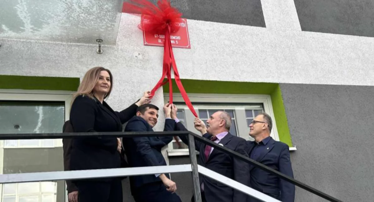 Na zdjęciu: Centrum Usług Społecznych otwarto oficjalnie 2 stycznia