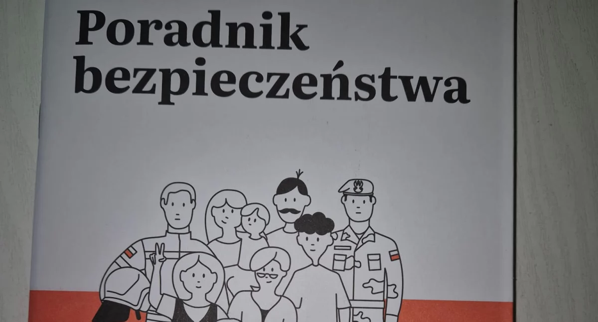 Na zdjęciu: Poradnik bezpieczeństwa
