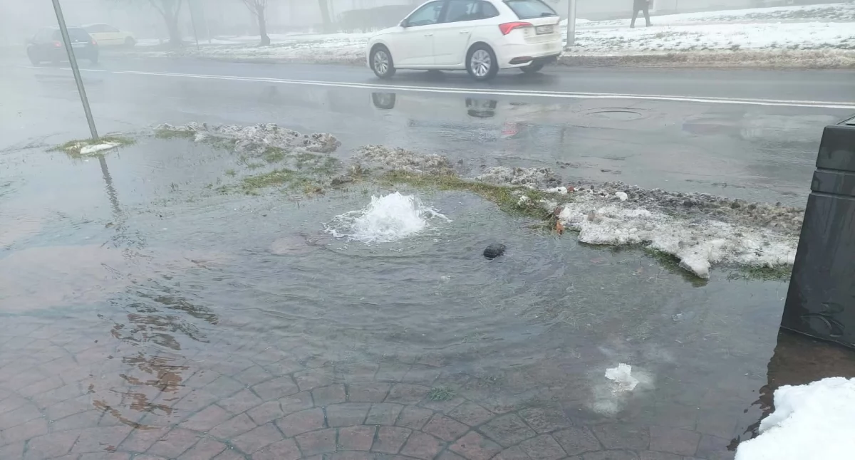 Na zdjęciu: Doszło do awarii, fot. nadesłane